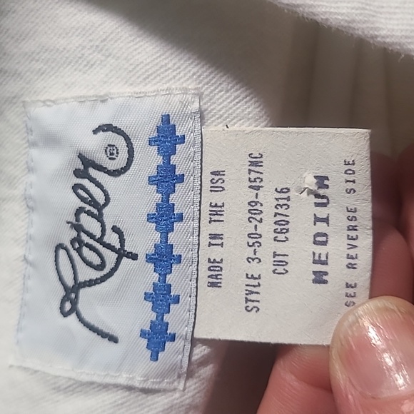 Jacket Size Medium White Denim Jean Blazer Coastal Cowgirl Western Wear Fashion - Picture 7 of 8